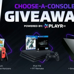 Win a Console of your Choice + Game!