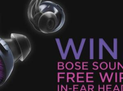 Win 1 of 3 pairs of Bose SoundSport Free Wireless In-Ear headphones!