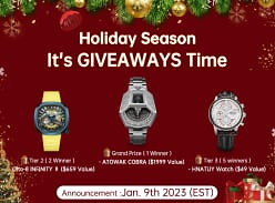 Win 1 of 8 Watches