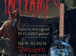 Win a Signed In Flames Guitar Bundle