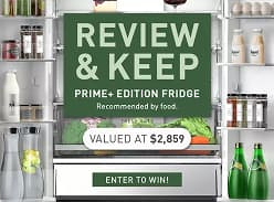 Win a PRIME+ Edition French Door Fridge