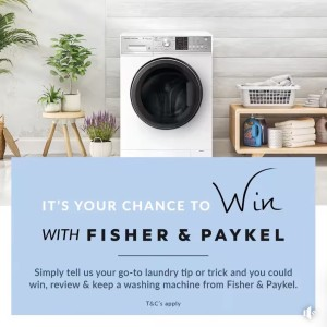 Win 1 of 3 Fisher & Paykel Front Load Washing Machine