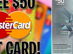 Win a $50 Mastercard Gift Card