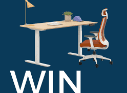 Win a Stand Up Desk & Ergonomic Office Chair