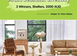 Win 1 of 3 Cat Trees for both you & a shelter of your choice