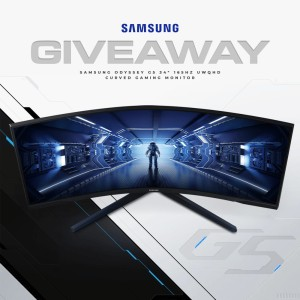 Win a Samsung Odyssey G5 34