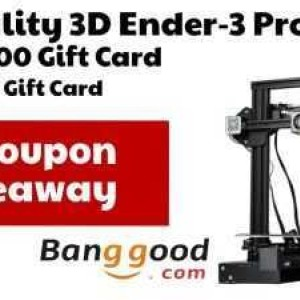 Win a Creality 3D Ender-3 Pro + $200 Gift Code Giveaway