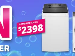 Win a Westinghouse Washer & Dryer