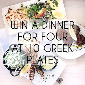 Win a Greek Feast for you and 3 friends