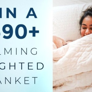 Win 1 of 3 Adult Weighted Calming Blankets
