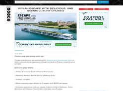 Win a 13 Day South of France River Cruise