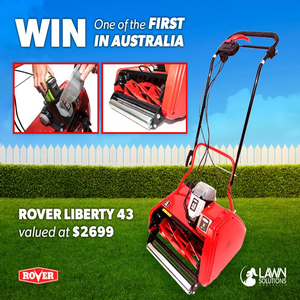 Win one of the first Rover Liberty 43 Cylinder Mower’s in Australia