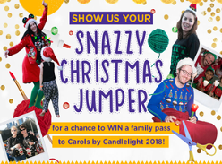 Win a family pass to Carols by the Candlelight 2018