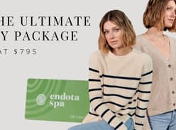 Win a $500 Maxted Clothing Voucher + a $295 Endota Spa Gift Card