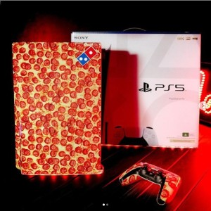 Win a Custom Pizza-Themed PlayStation 5 Console