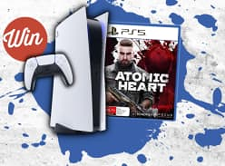 Win a Playstation 5 Games Console & 'Atomic Heart' Game OR 1 of 4 'Atomic Heart' Games