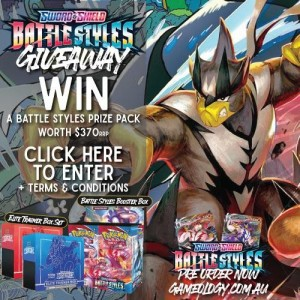 Win a Pokemon Battle Styles Prize Pack