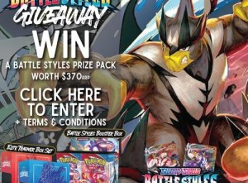 Win a Pokemon Battle Styles Prize Pack