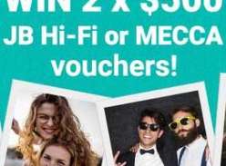 Win 2x $500 JB HI-Fi or MECCA vouchers