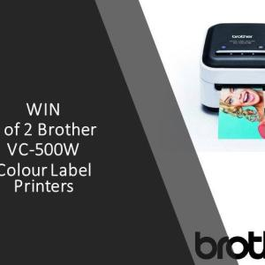 Win 1 of 2 Colour Label Printers