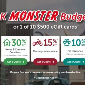 Win a $10,000 Monster Budget Buster