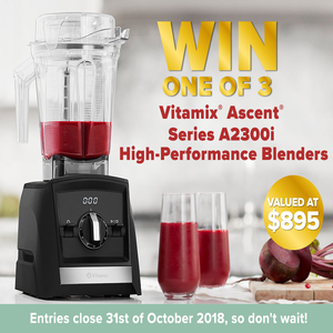 Win 1 of 3 Vitamix Ascent A2300i High-Performance Blenders