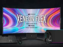 Win a Corsair Xeneon Flex Ultrawide Gaming Monitor and Corsair Peripheral Bundle