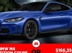 Win a BMW M4 or $166,350 in Gold