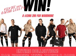Win a $1200 ZRO FUX Wardrobe
