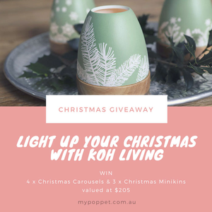 Win A Set Of Christmas Candle Decorations
