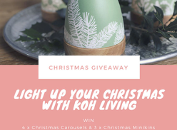 Win A Set Of Christmas Candle Decorations