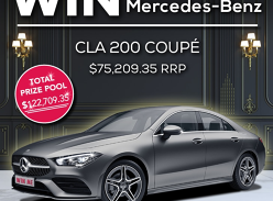 Win a Mercedes Benz CLA 200 SUV