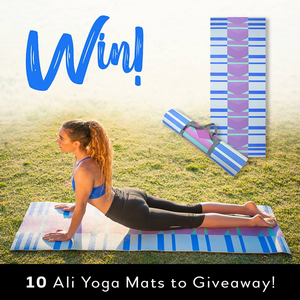 WIN 1 of 10 Ali Yoga Mats!
