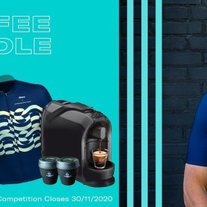 Win a Coffee Before Cycling Jersey & Grinders Coffee Machine