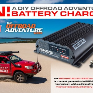 Win a in 25amp REDARC BCDC1225D in-vehicle battery charger and 40amp fuse kit FK40!