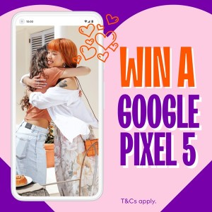 Win a Google Pixel 5 & 13 Renewals of amaysim Unlimited 30GB Mobile Plan
