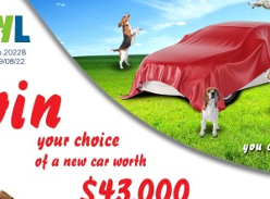 Win a Car of your choice worth $43,000