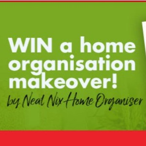 Win 1 of 3 home organisation makeovers from Neat Nix Home Organiser, including Red Dot storage!