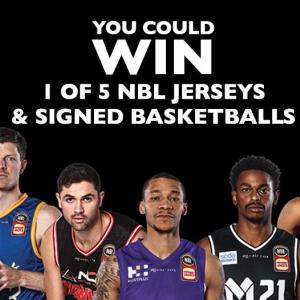Win 1 of 5 NBL Basketball Prize Packs