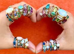 Win a Crystal Opal Mini Splice Ring for both you & a friend