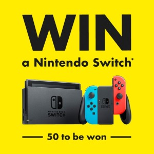 Win 1 of 50 Nintendo Switches