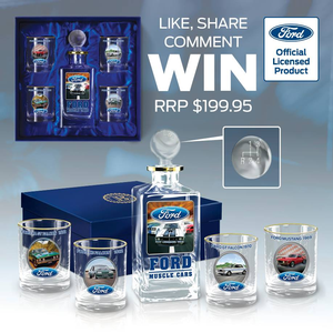 Win a Ford Muscle Decanter set