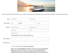 Win a Barcelona-Bergen Viking Cruise for 2