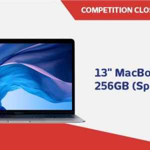 Win a 13” MacBook Air