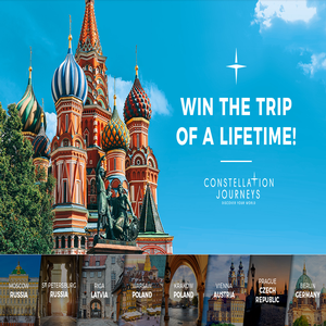 Win a trip to Eastern Europe with Constellation Journeys
