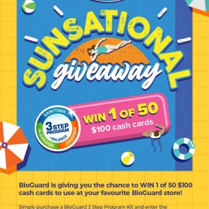 Win 1 of 50 $100 gift cards
