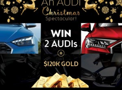 Win Audi S5 Sportback and Audi Q7 + $120K Gold + Extras!