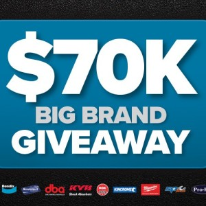 Win $70K worth of Big Brands!