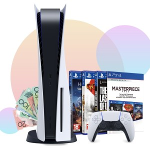 Win a Playstation 5 with games bundle, plus cash