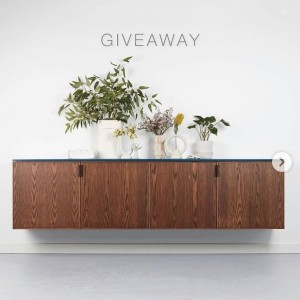 Win $5,000 to be spent on Ensemble’s New range of Australian-Made Sideboards